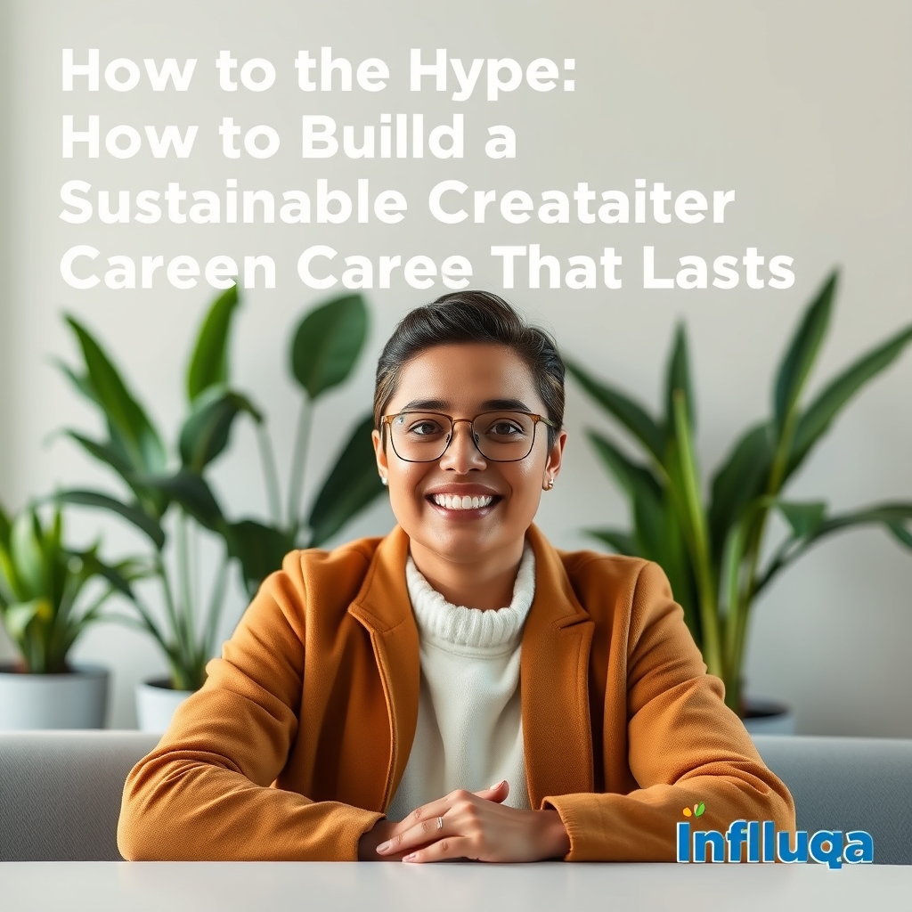 How to Build a Sustainable Creator Career That Lasts