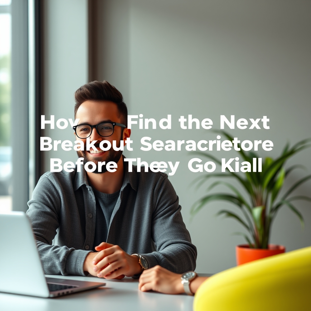 How to Find the Next Breakout Creator Before They Go Viral