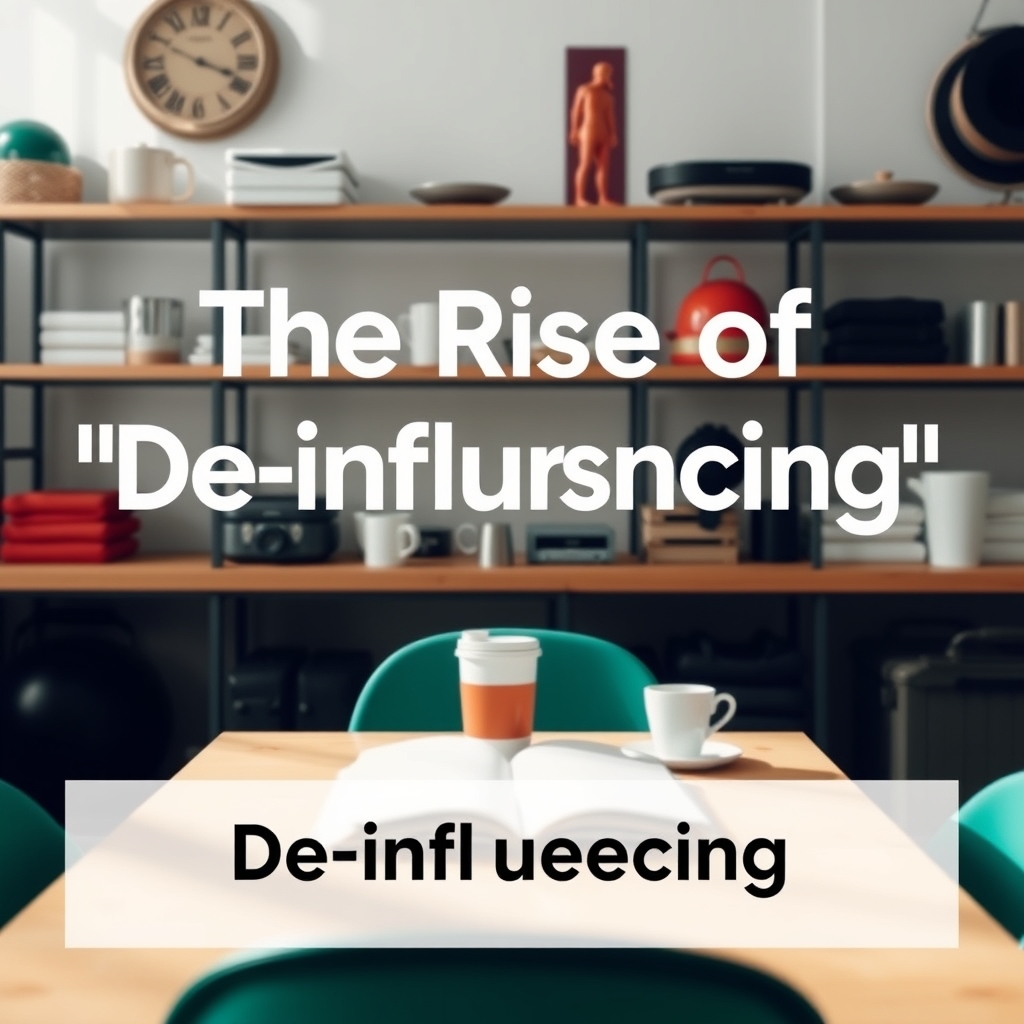 The Rise of De-Influencing