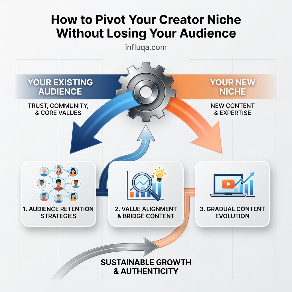 How to Pivot Your Creator Niche Without Losing Your Audience