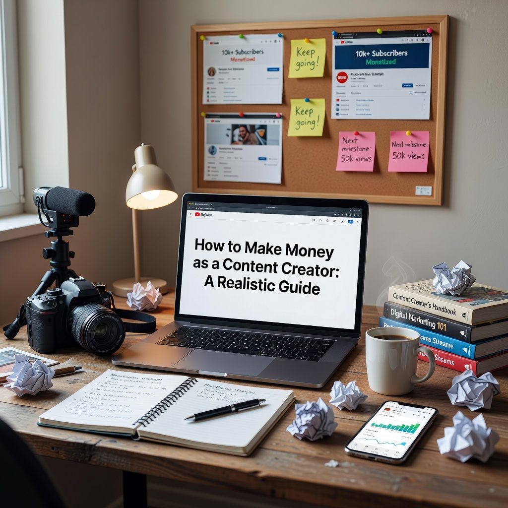 How to Make Money as a Content Creator: A Realistic Guide