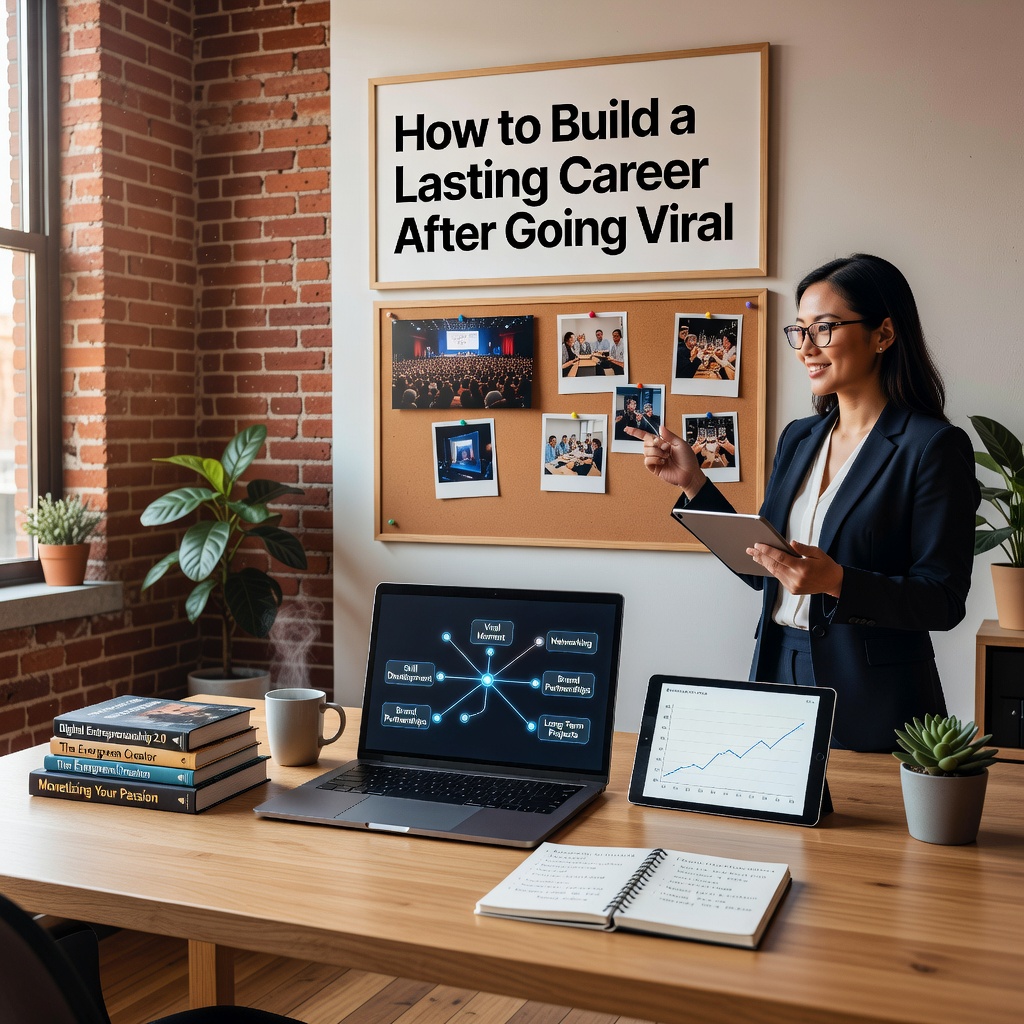 How to Build a Lasting Career After Going Viral
