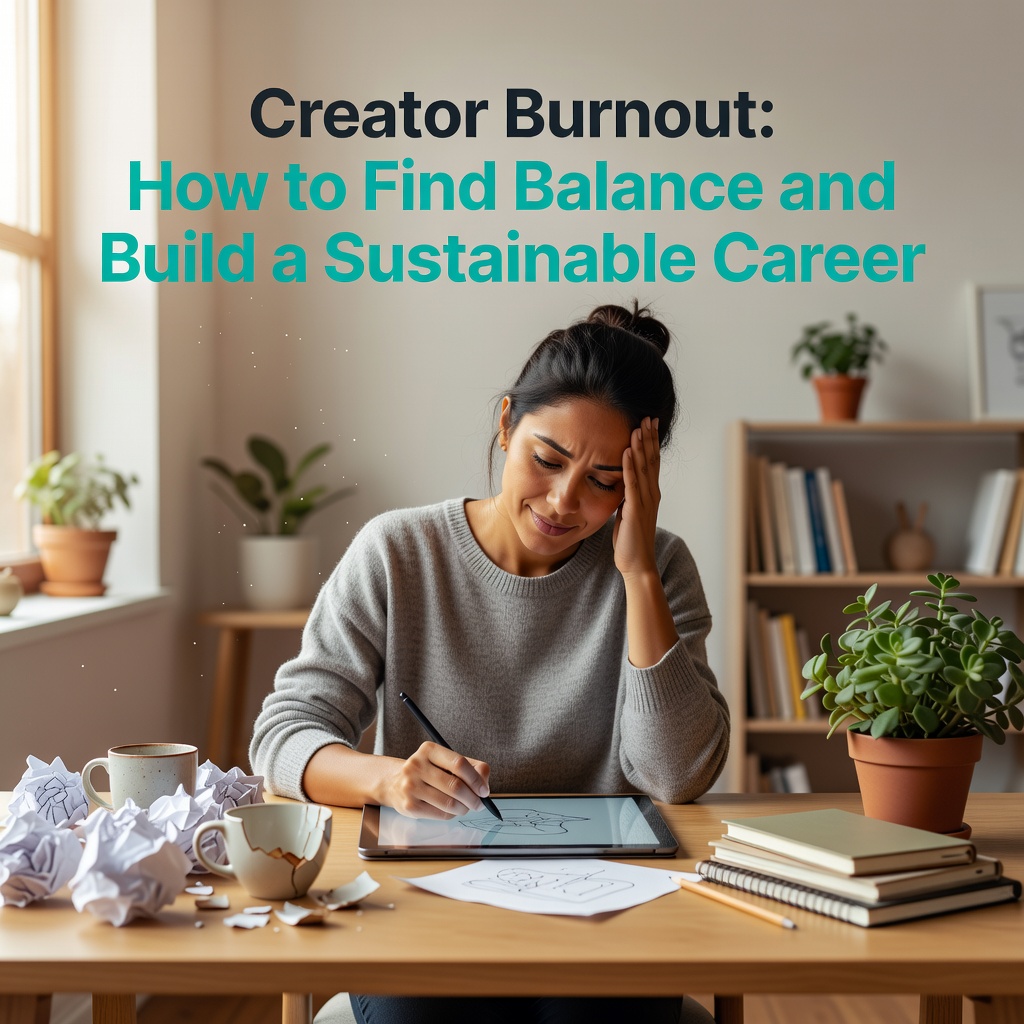 Creator Burnout: How to Find Balance and Build a Sustainable Career
