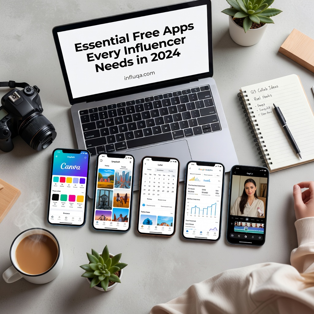 Essential Free Apps Every Influencer Needs in 2024