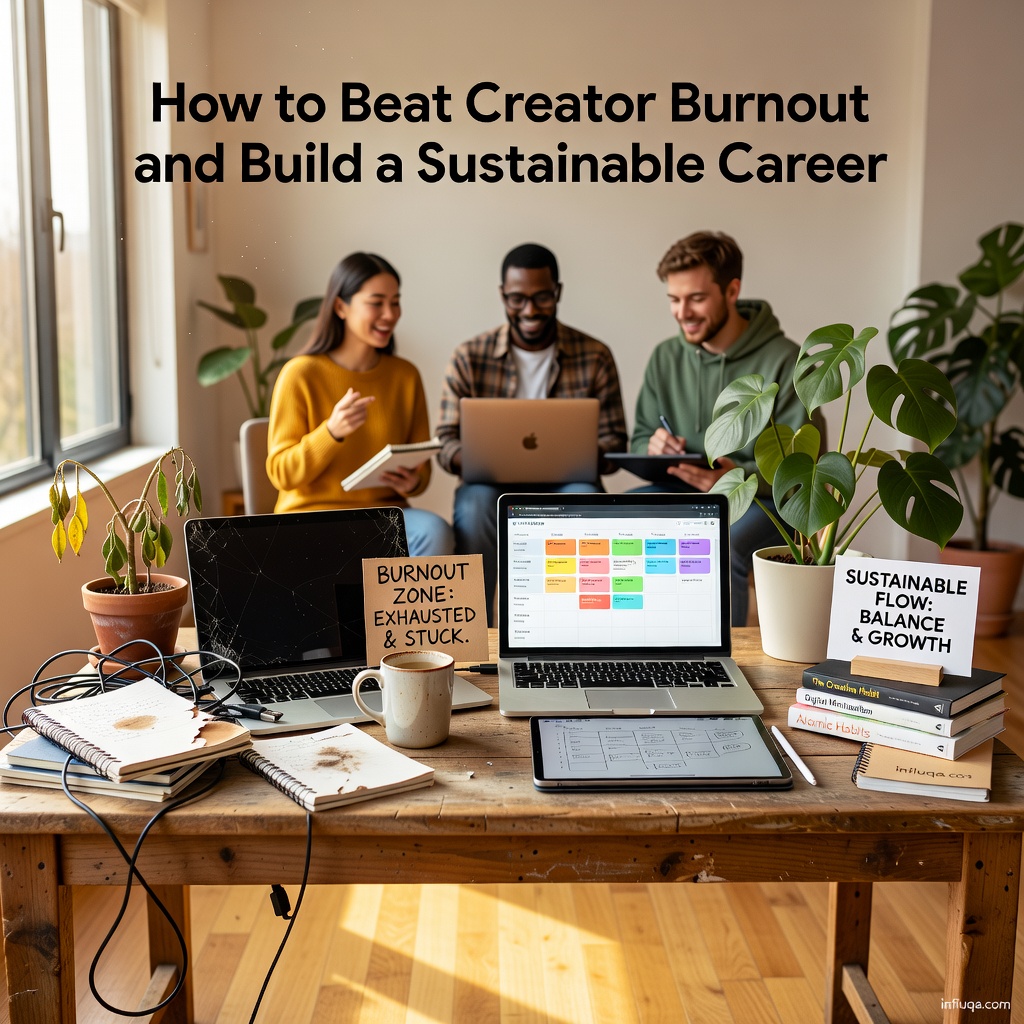 How to Beat Creator Burnout and Build a Sustainable Career