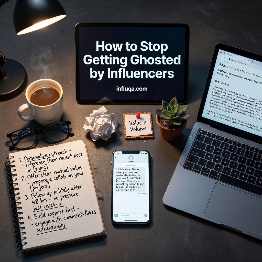 How to Stop Getting Ghosted by Influencers