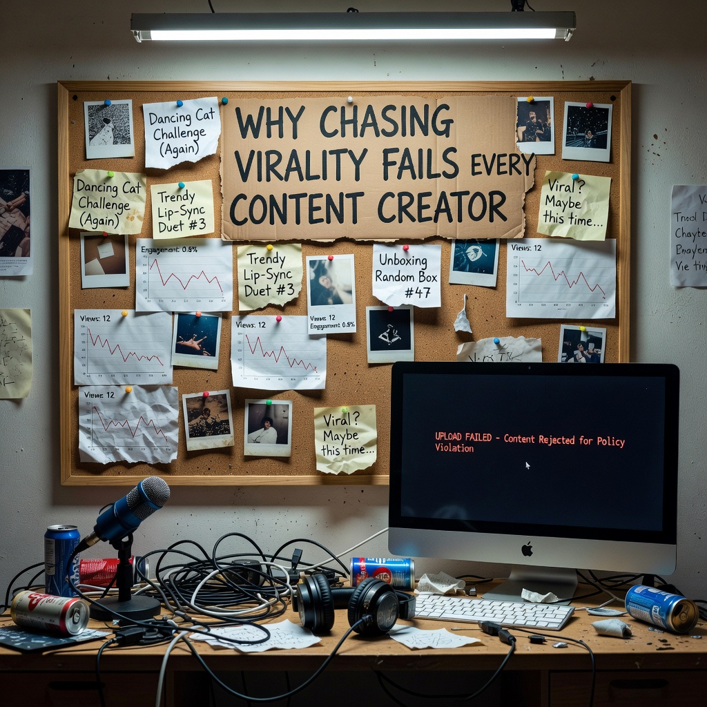 Why Chasing Virality Fails Every Content Creator