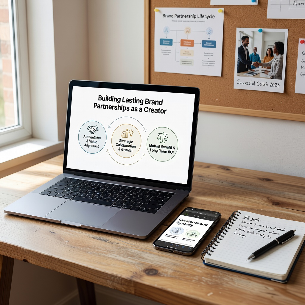 Building Lasting Brand Partnerships as a Creator