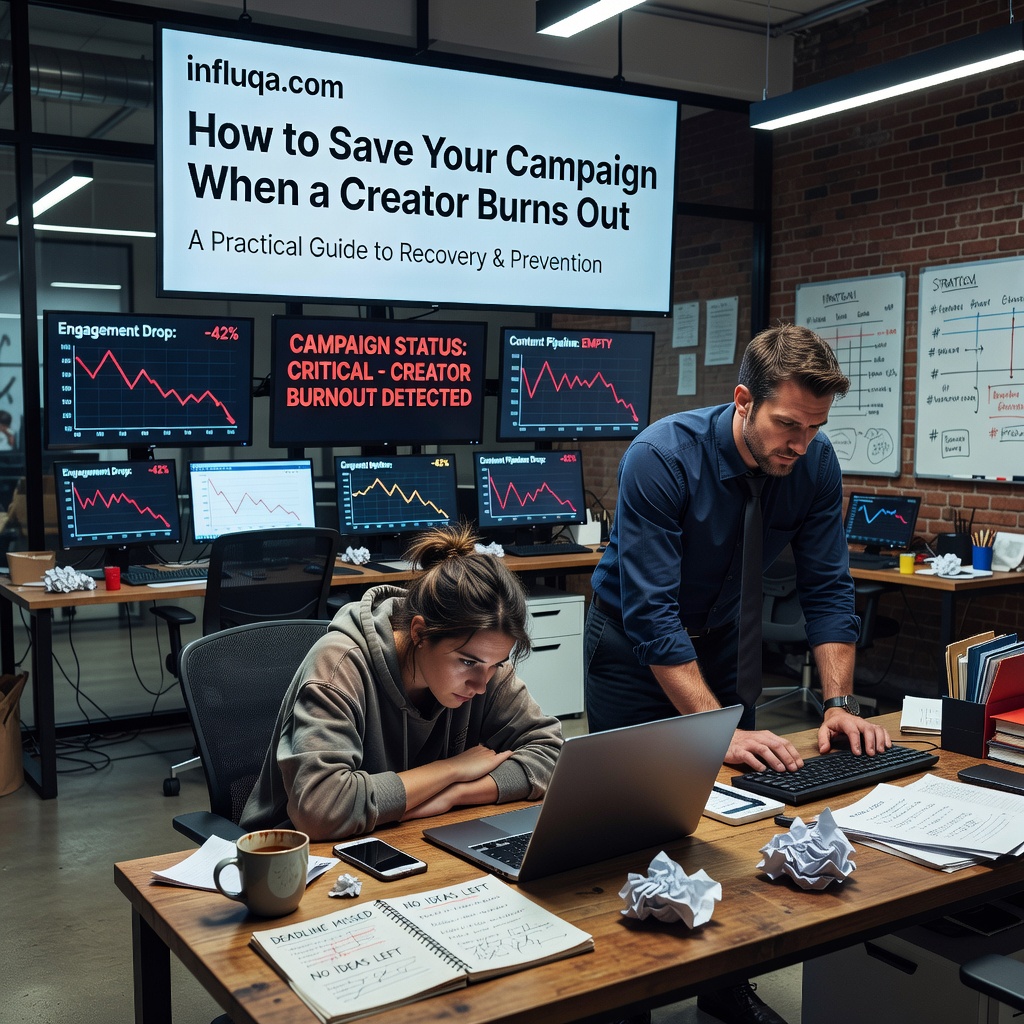 How to Save Your Campaign When a Creator Burns Out