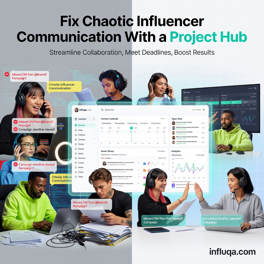 Fix Chaotic Influencer Communication With a Project Hub