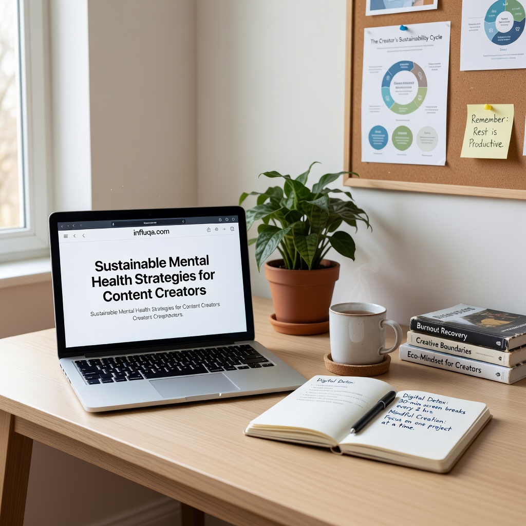 Sustainable Mental Health Strategies for Content Creators
