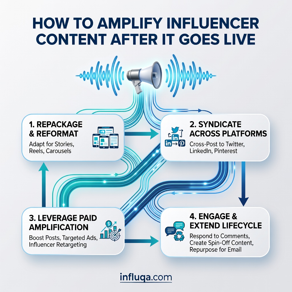 How to Amplify Influencer Content After It Goes Live