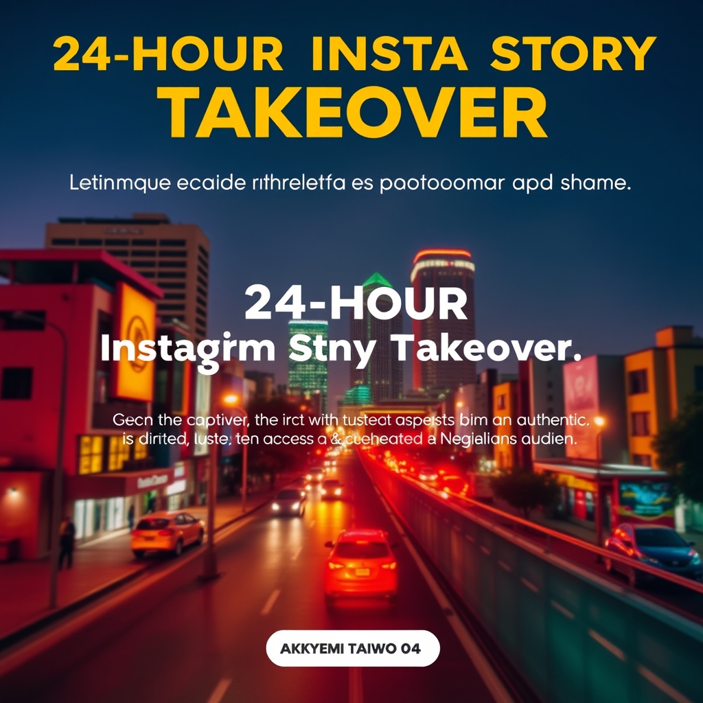24-Hour Instagram Story Takeover
