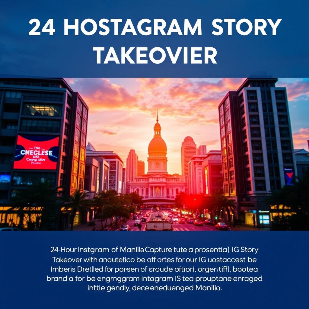 24-Hour Instagram Story Takeover for Manila