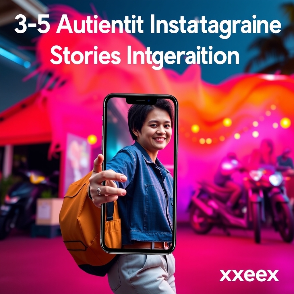 3-5 Authentic Instagram Stories Integration
