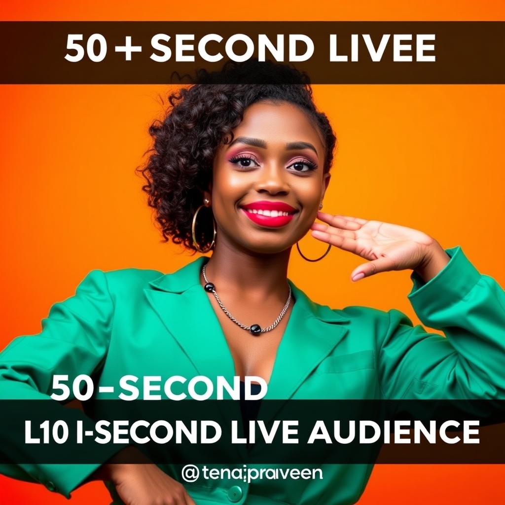 60-Second Live Audience Engagement
