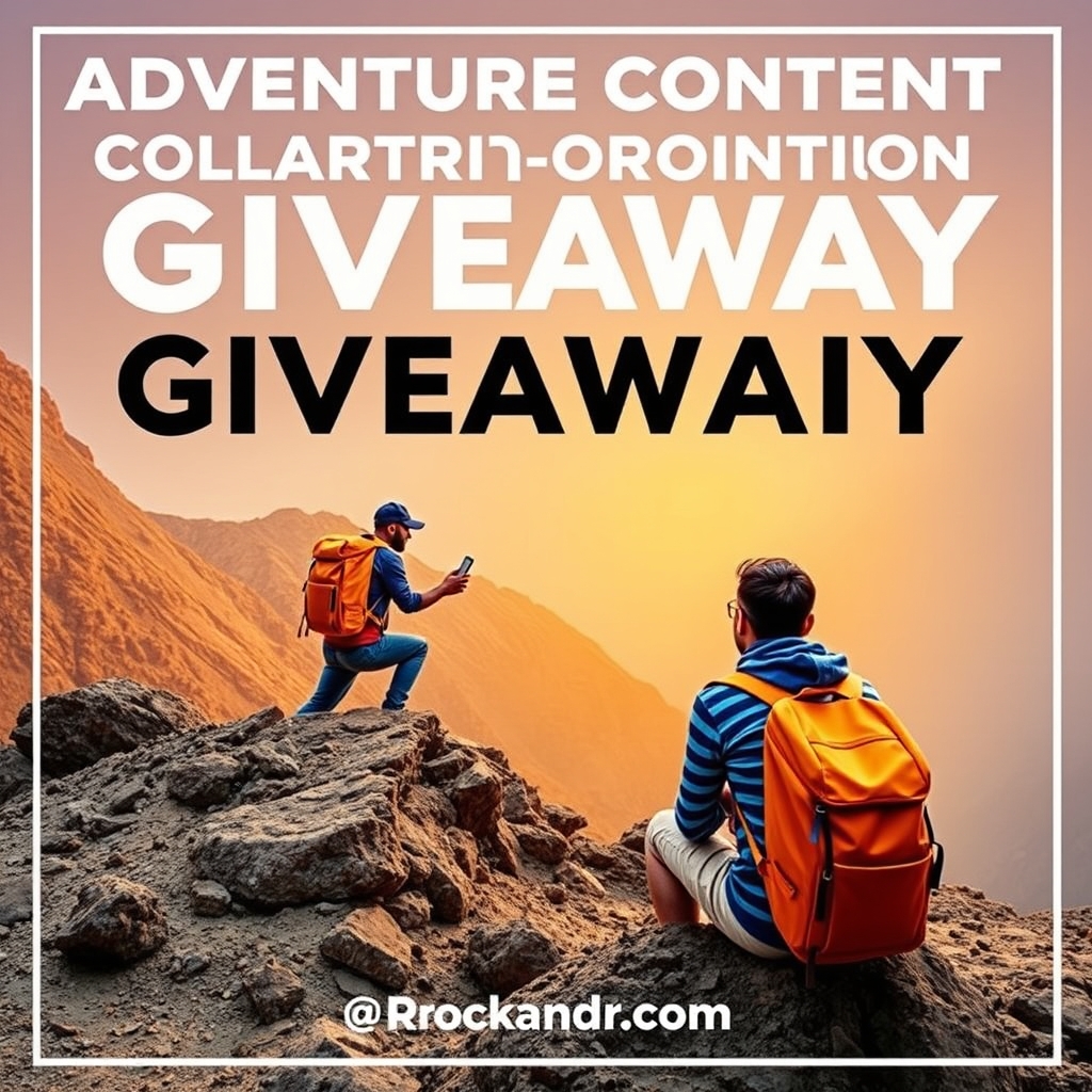Adventure Content Collaboration Giveaway