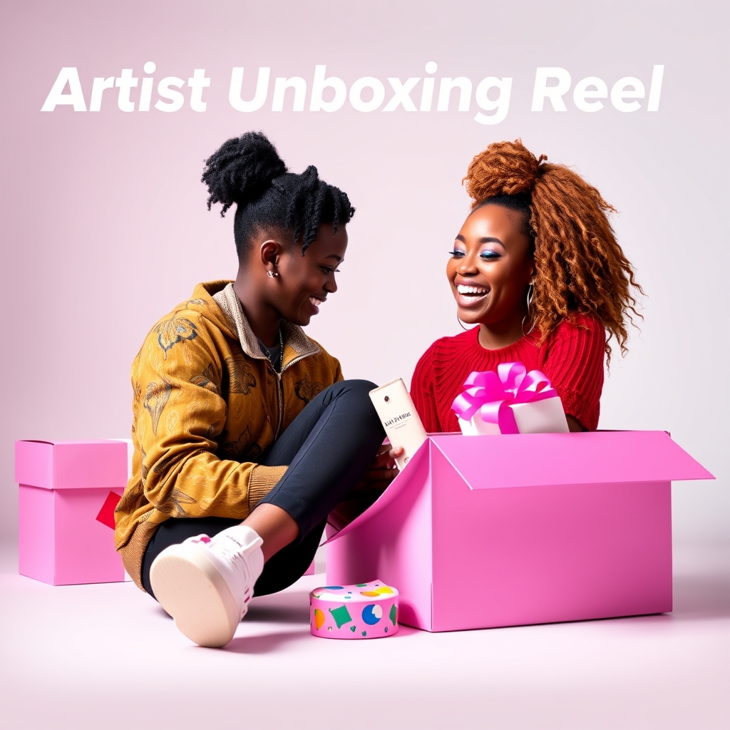 Artist Unboxing Reel Partnership