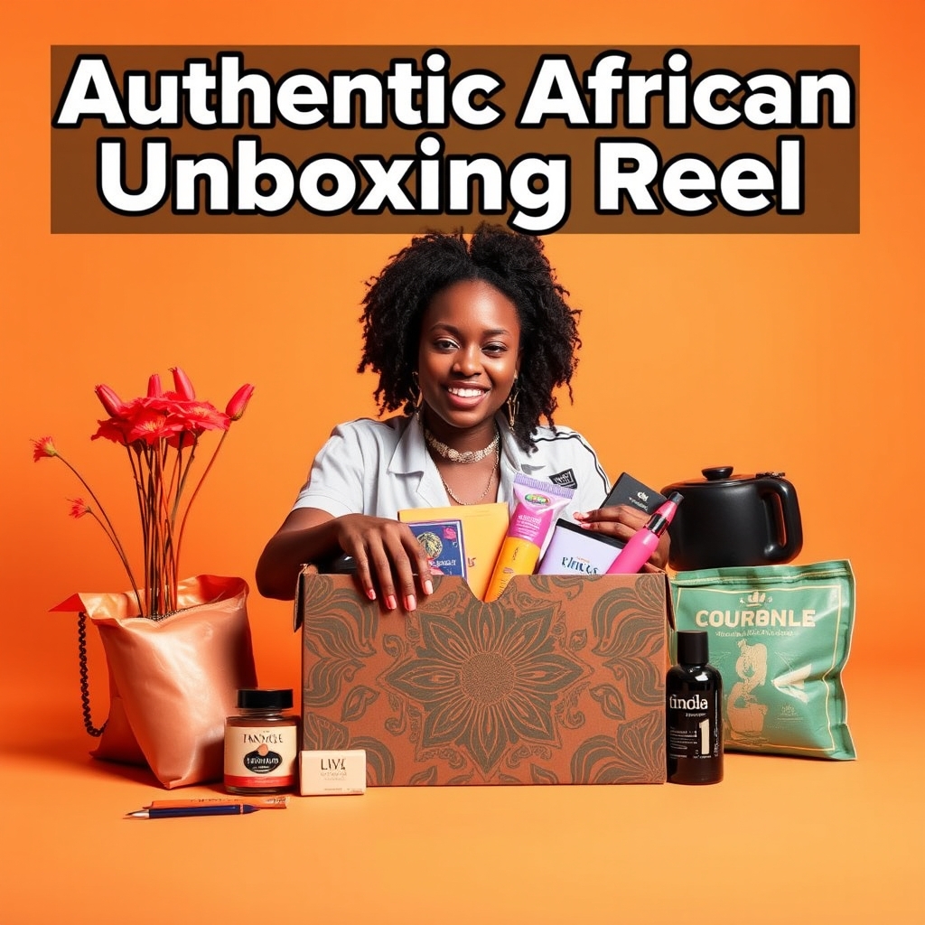 Authentic African Unboxing Reel
