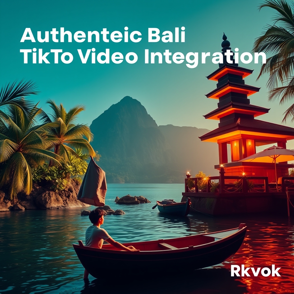 Authentic Bali TikTok Video Integration