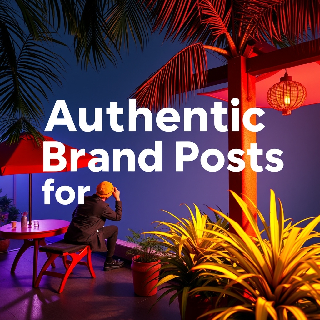 Authentic Brand Posts for Indonesia