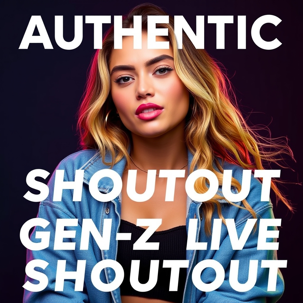 Authentic Brazilian Gen-Z Live Shoutout