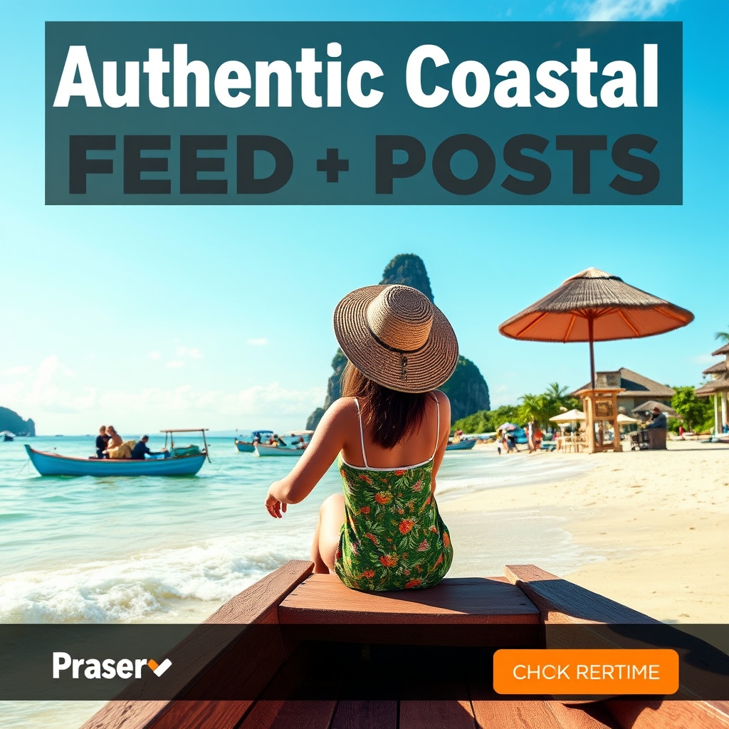 Authentic Coastal Lifestyle Feed Posts