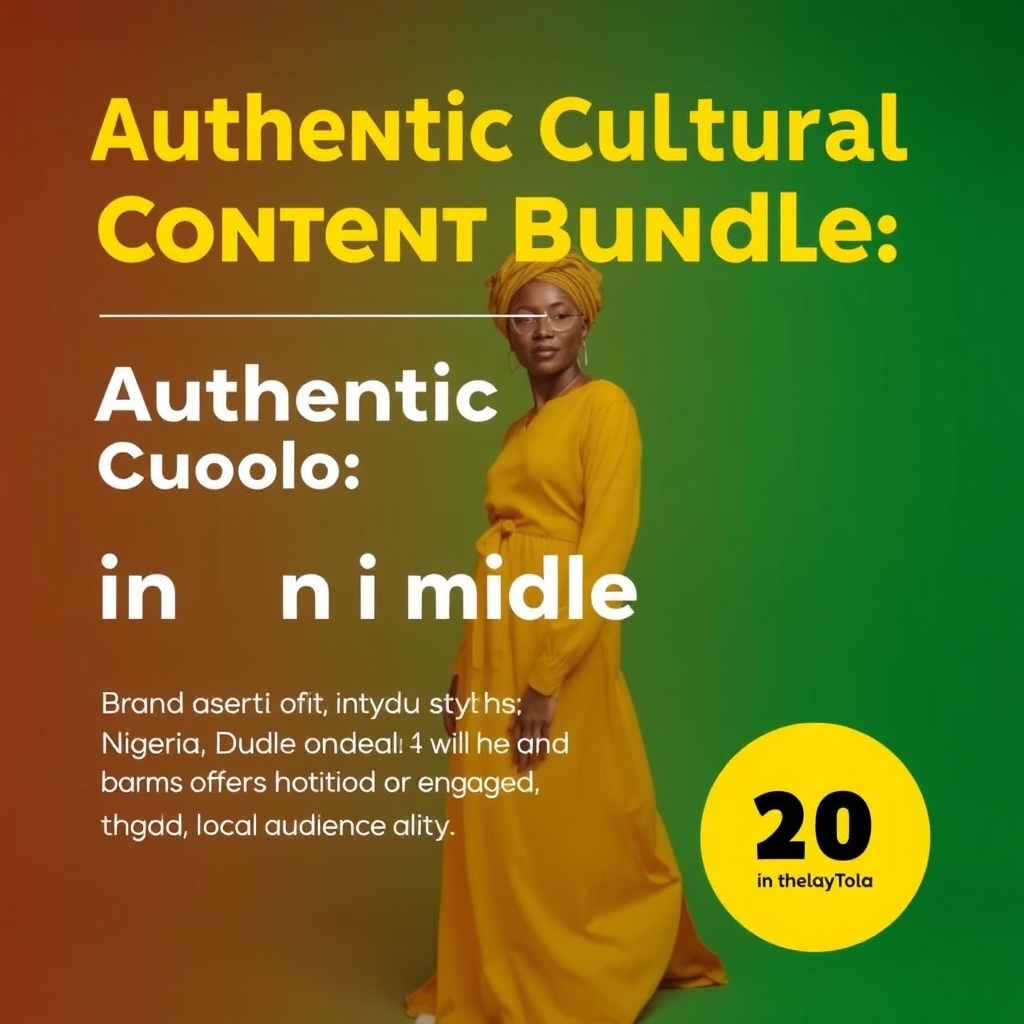 Authentic Cultural Content Bundle in Nigeria