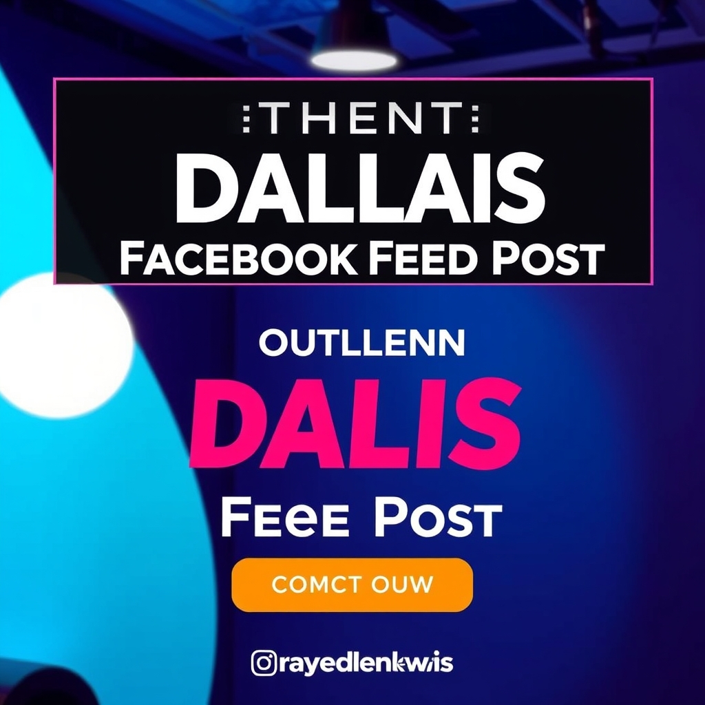 Authentic Dallas Facebook Feed Post