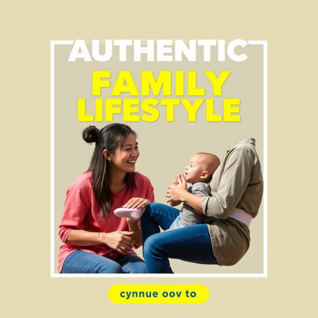 Authentic Family Lifestyle Feed Post