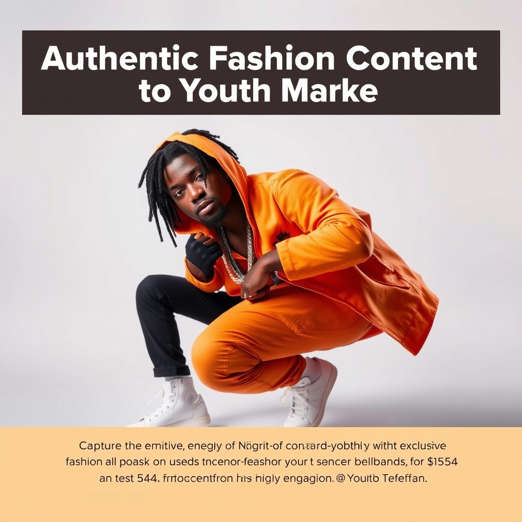 Authentic Fashion Content for Youth Market
