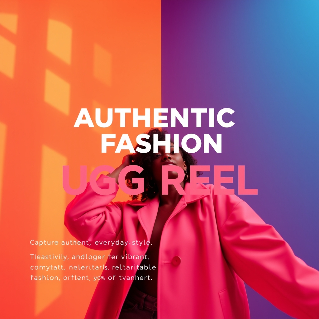 Authentic Fashion UGC Reel Creation