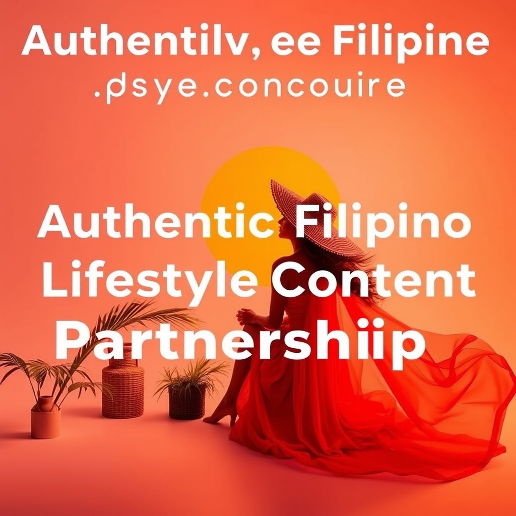 Authentic Filipino Lifestyle Content Partnership