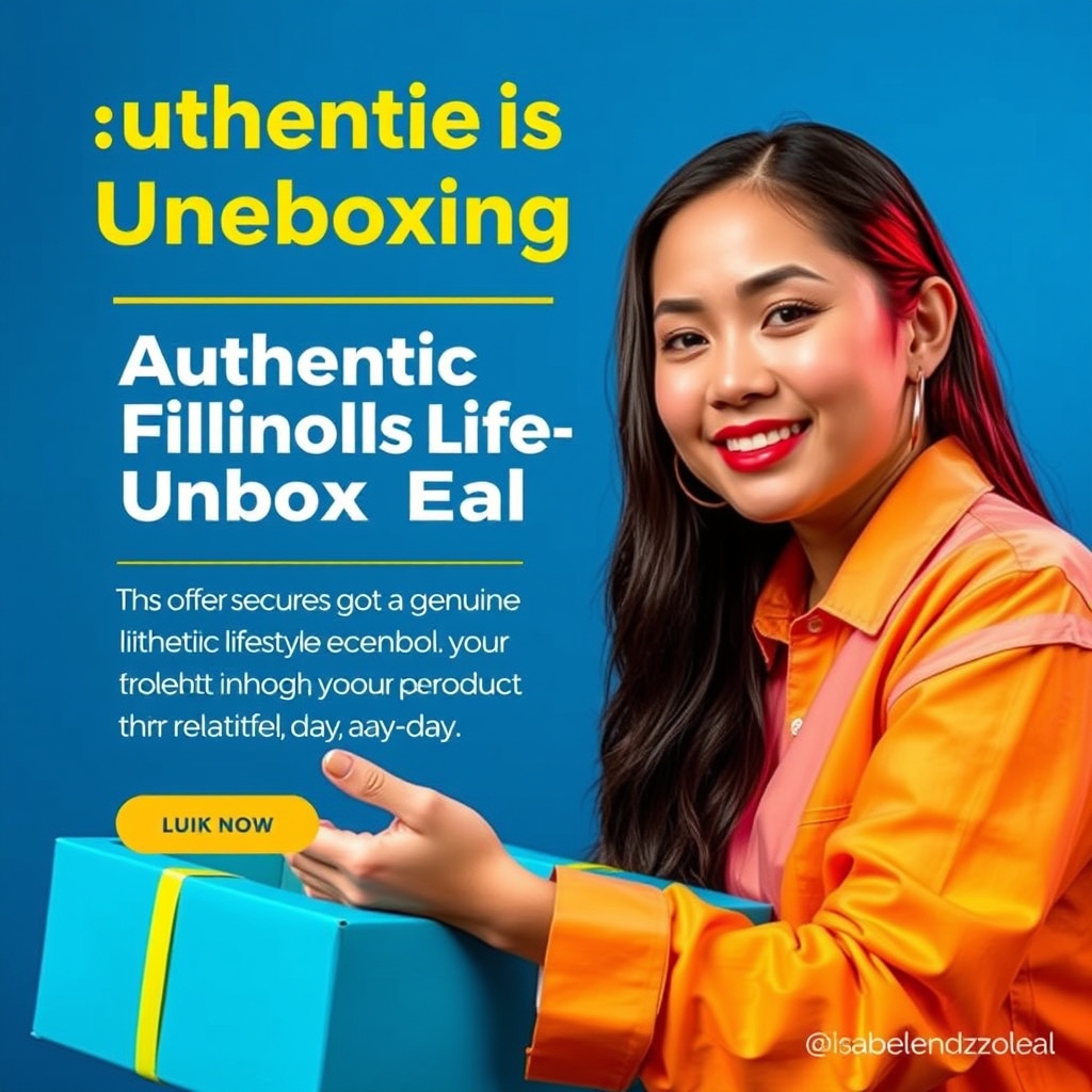 Authentic Filipino Lifestyle Unboxing Reel