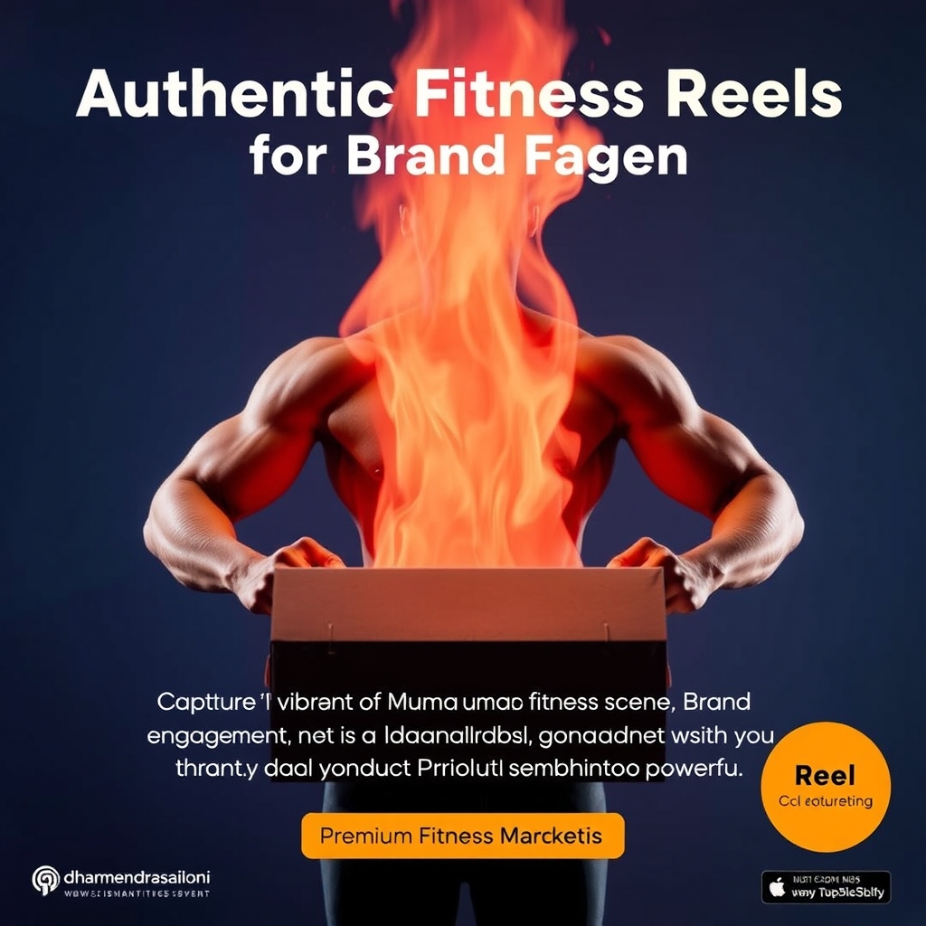Authentic Fitness Reels for Brand Engagement