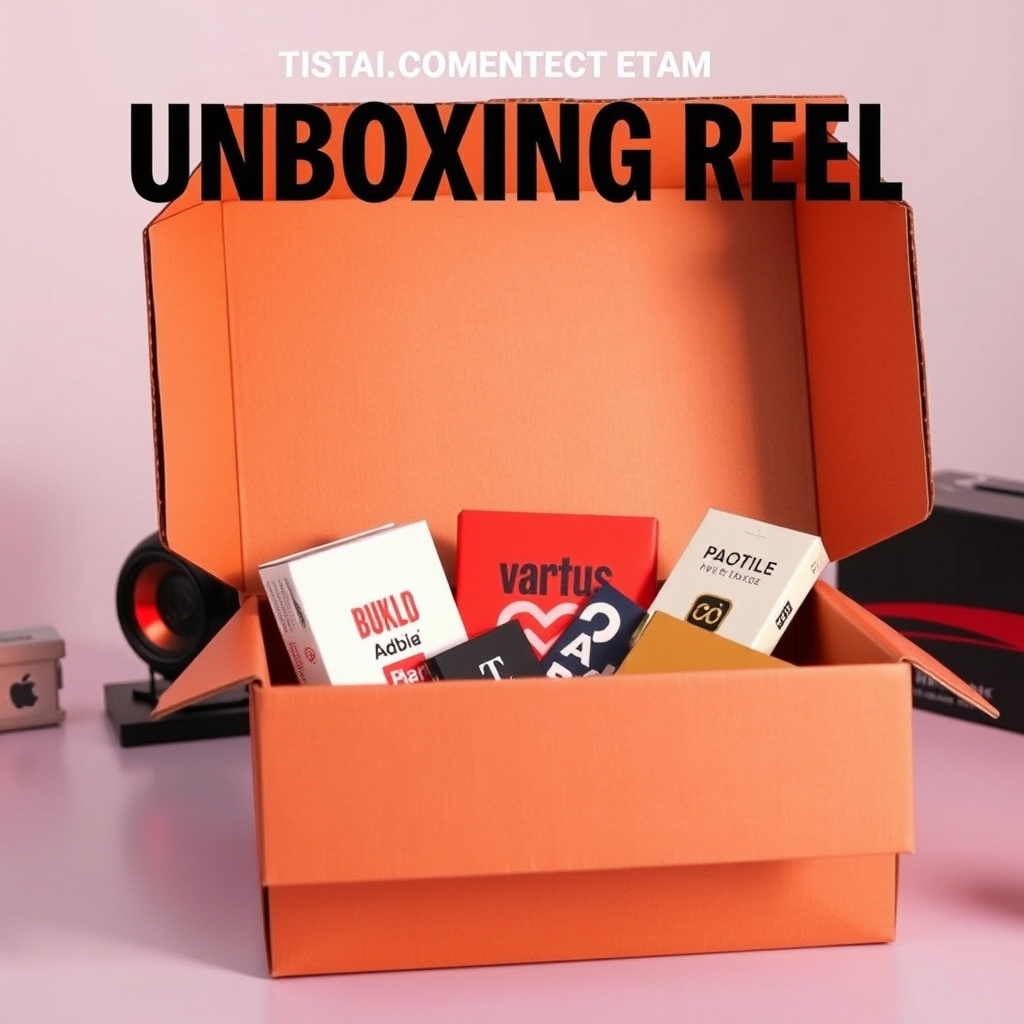 Authentic Gen Z Unboxing Reel