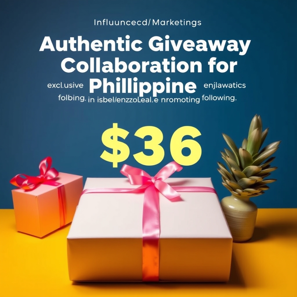 Authentic Giveaway Collaboration for Philippine Audience