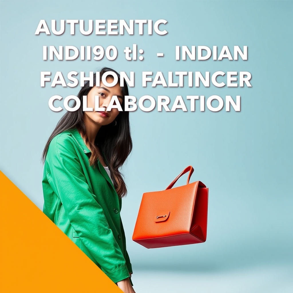 Authentic Indian Fashion Influencer Collaboration