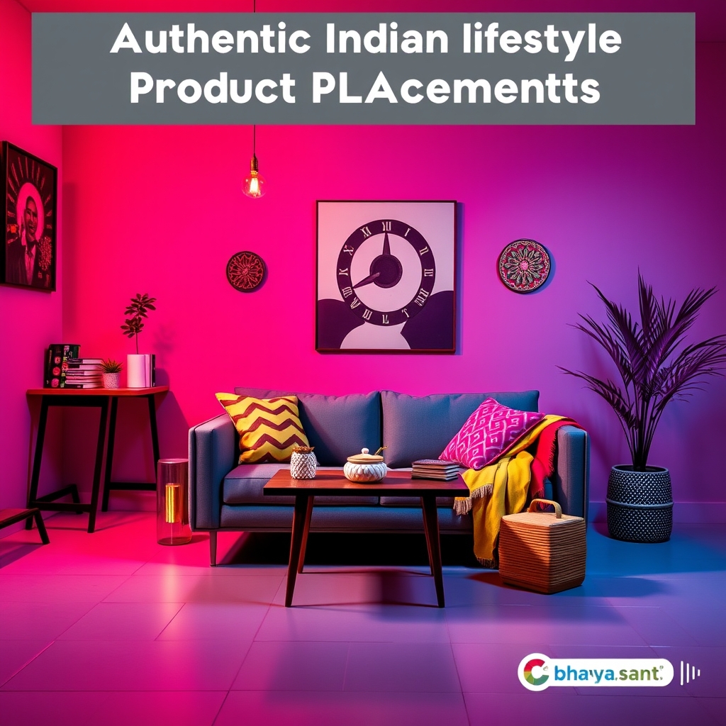 Authentic Indian Lifestyle Product Placement