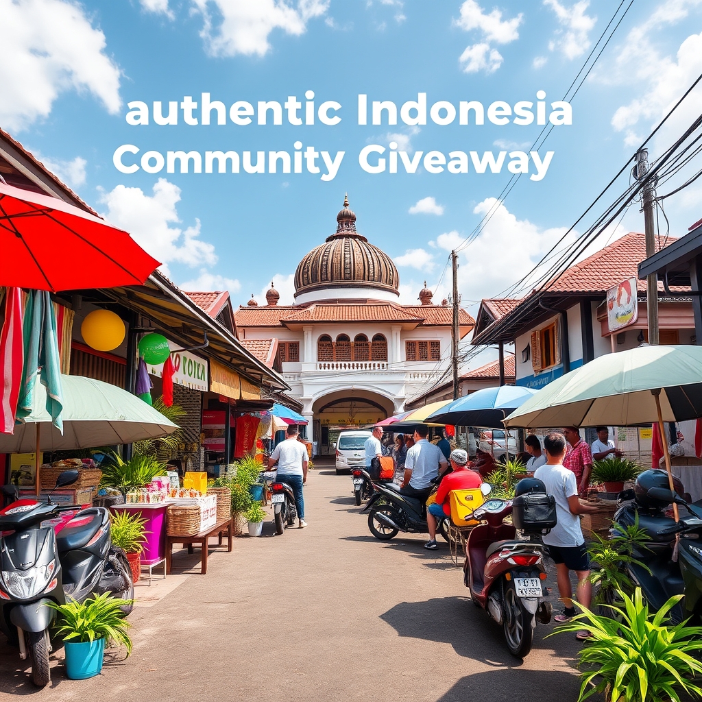 Authentic Indonesia Community Giveaway