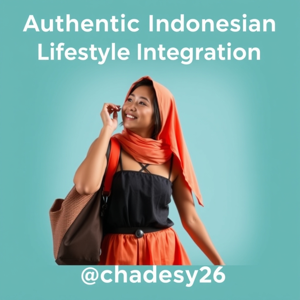 Authentic Indonesian Lifestyle Integration