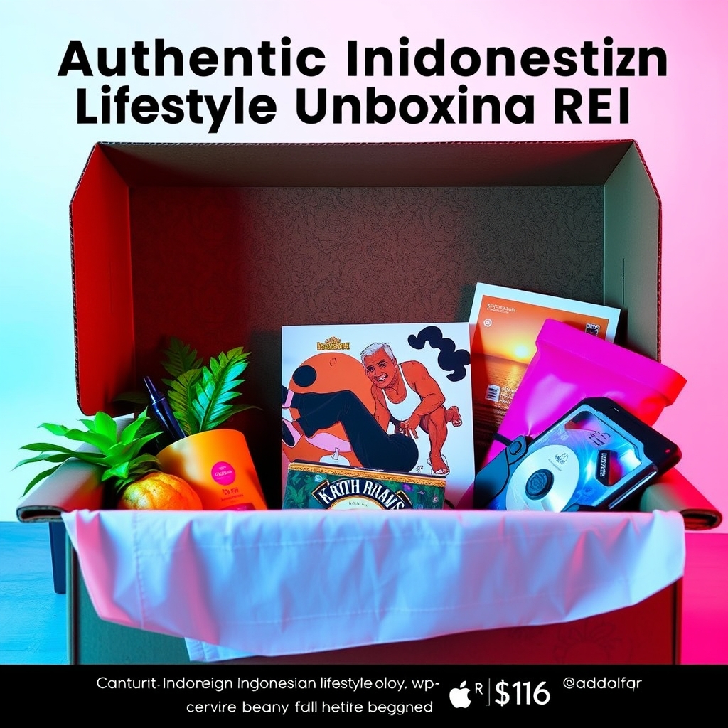 Authentic Indonesian Lifestyle Unboxing Reel