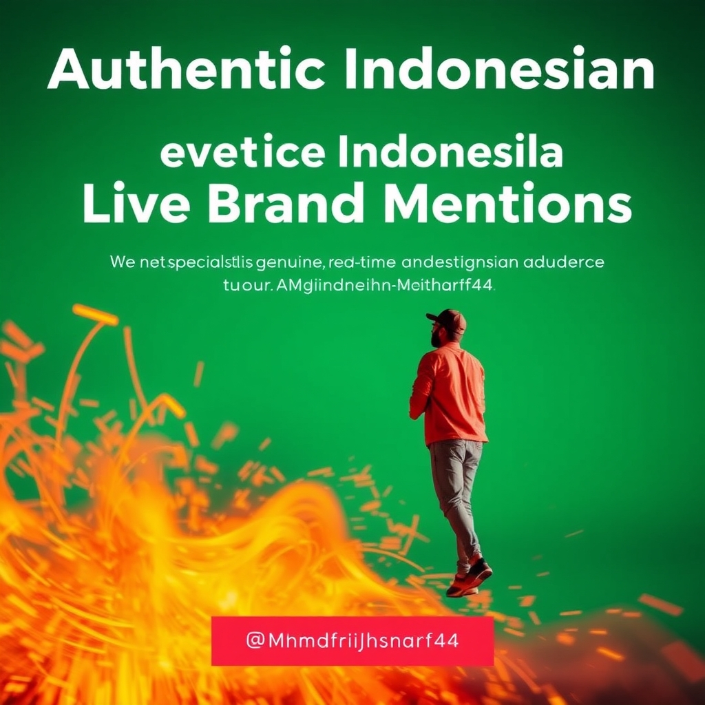 Authentic Indonesian Live Brand Mentions