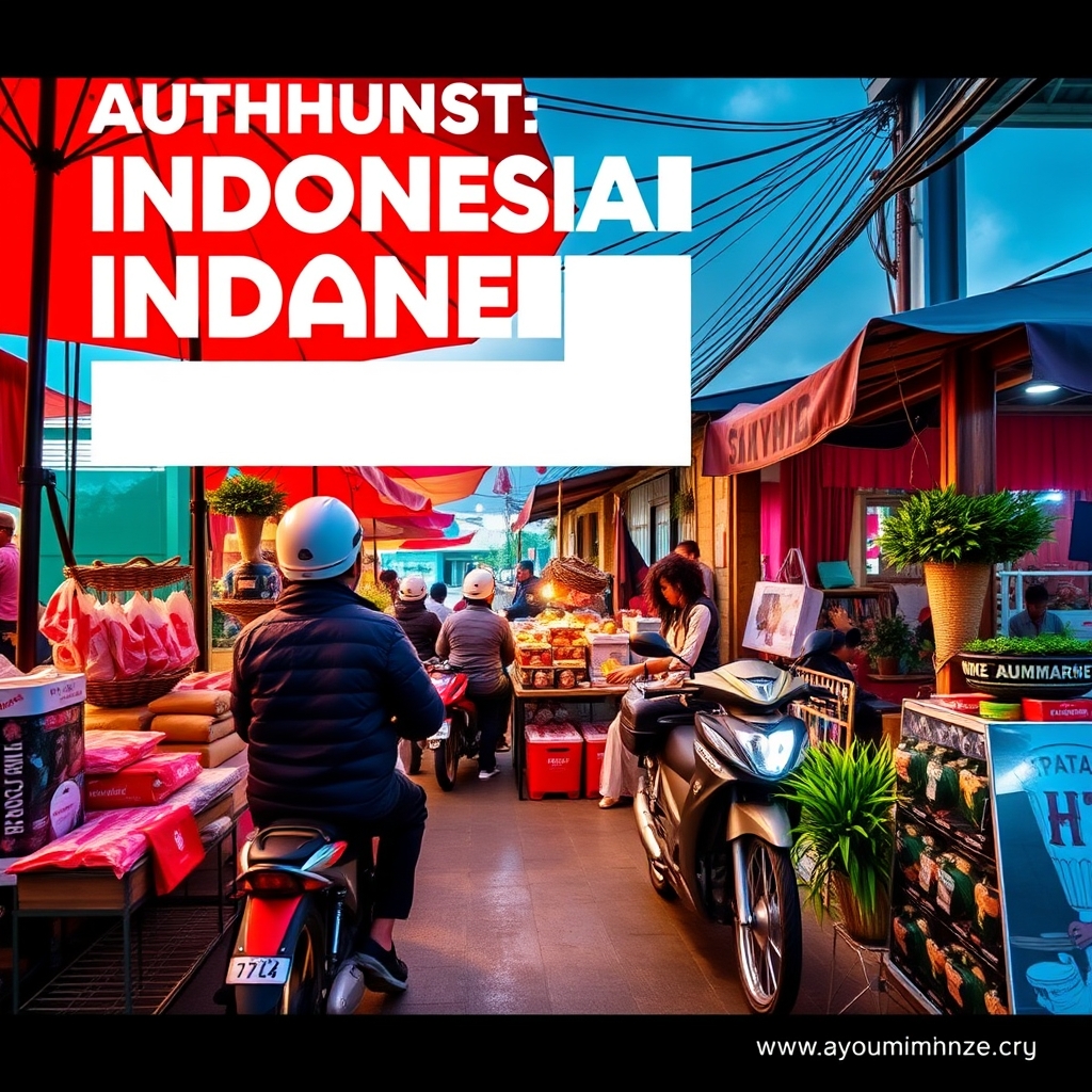 Authentic Indonesian Market Feed Post