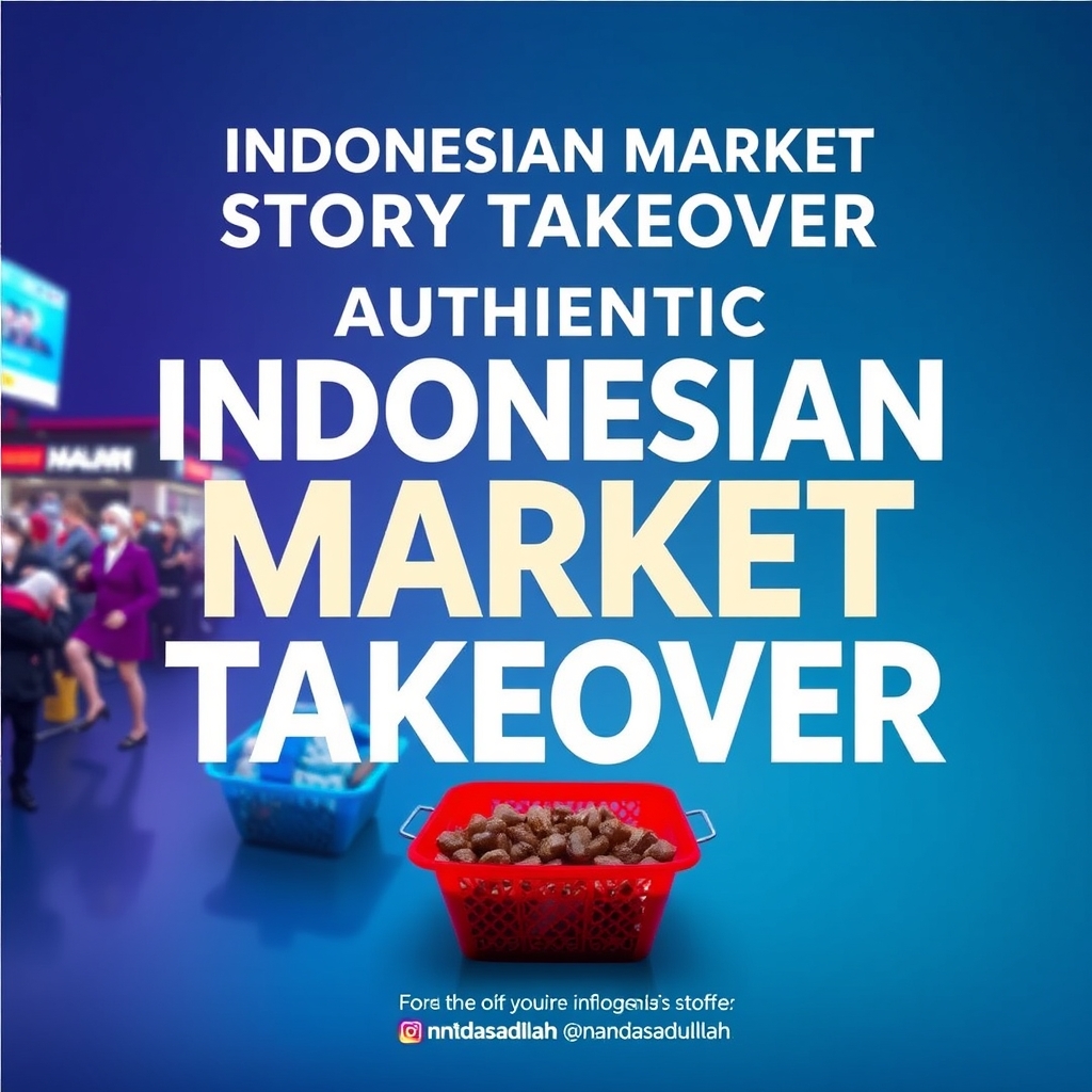 Authentic Indonesian Market Story Takeover