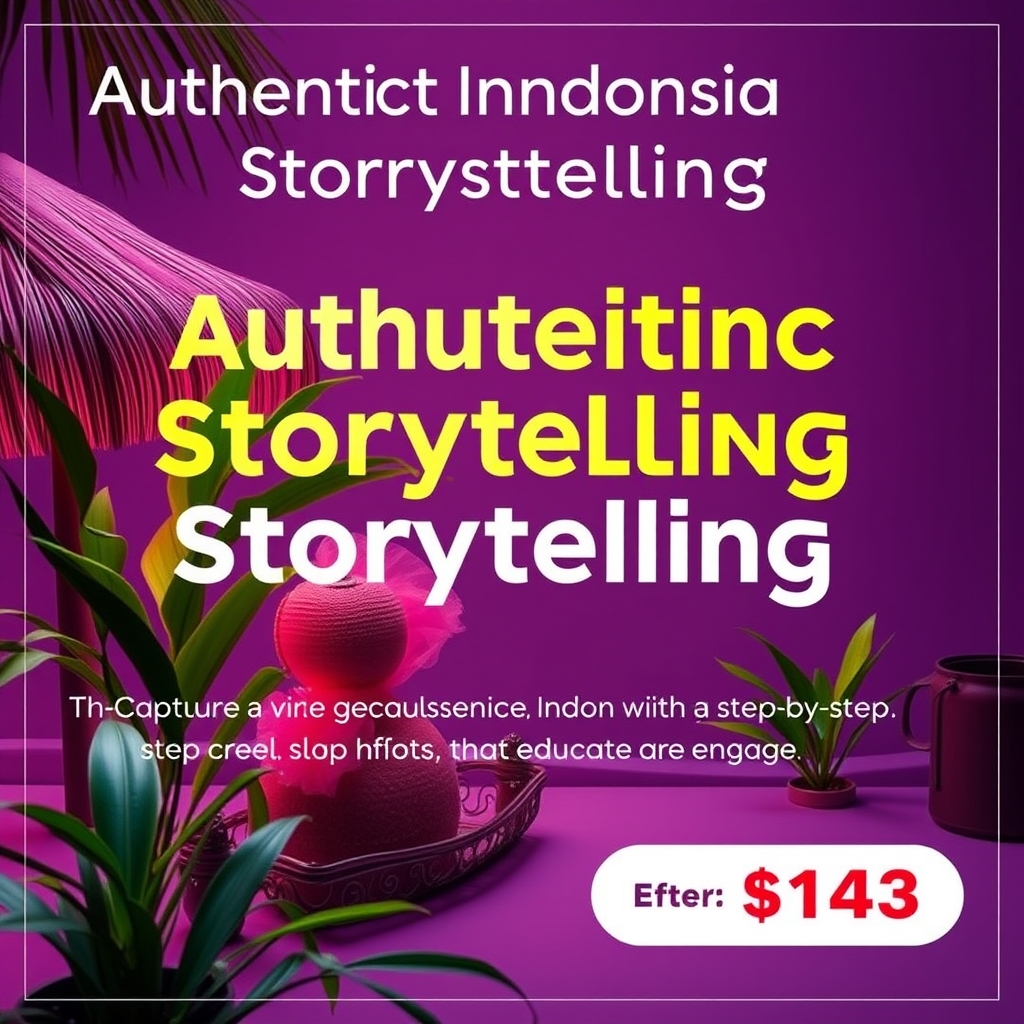 Authentic Indonesian Storytelling Integration