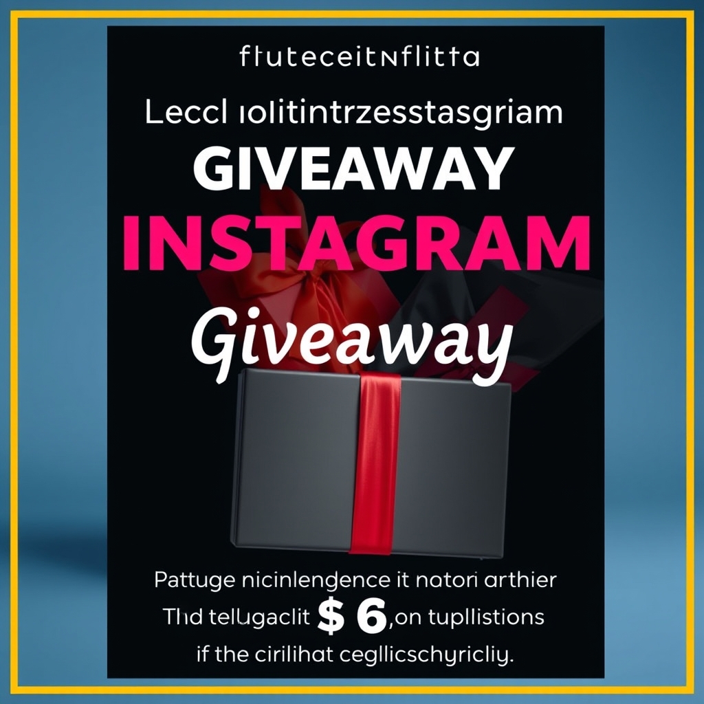 Authentic Instagram Giveaway for Nigerian Audience