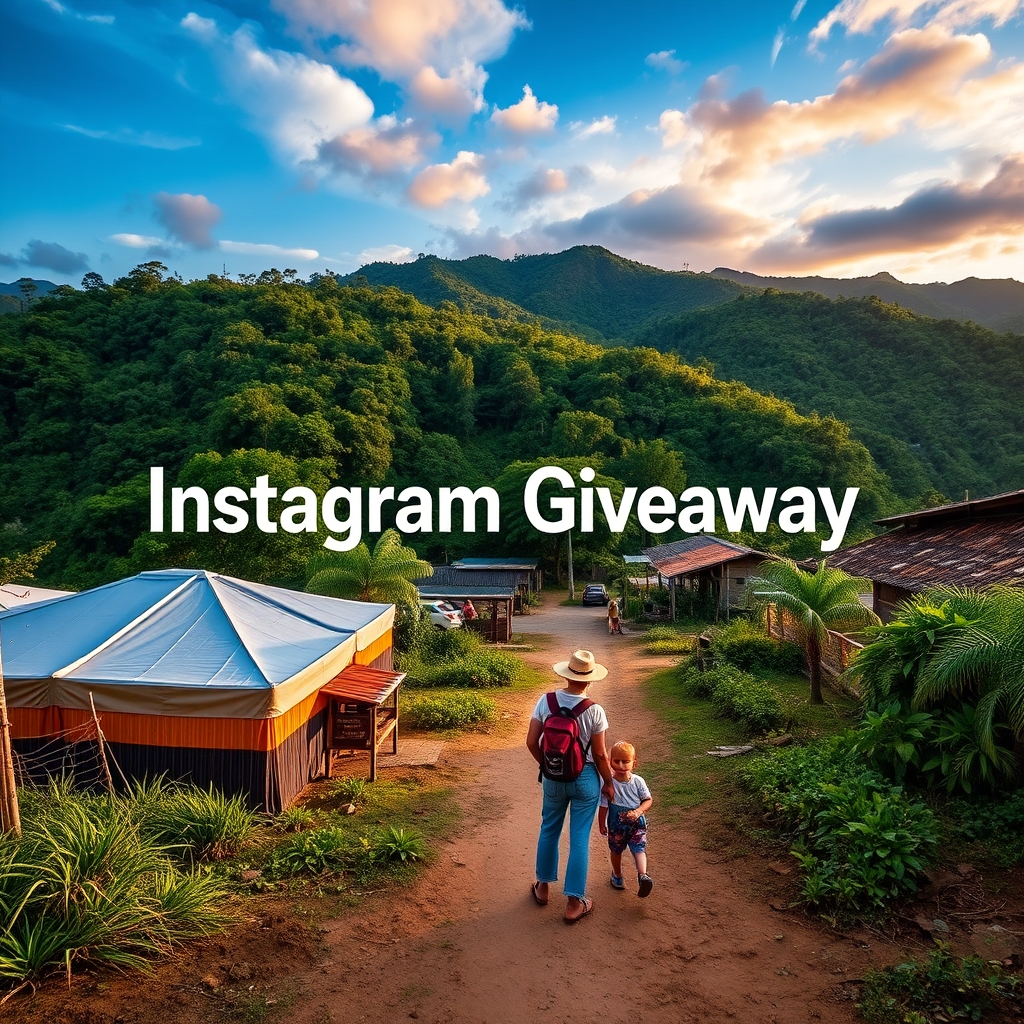 Authentic Instagram Giveaway in Abra