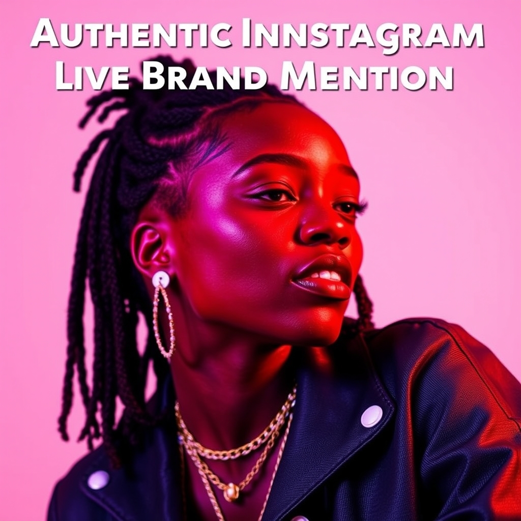 Authentic Instagram Live Brand Mention