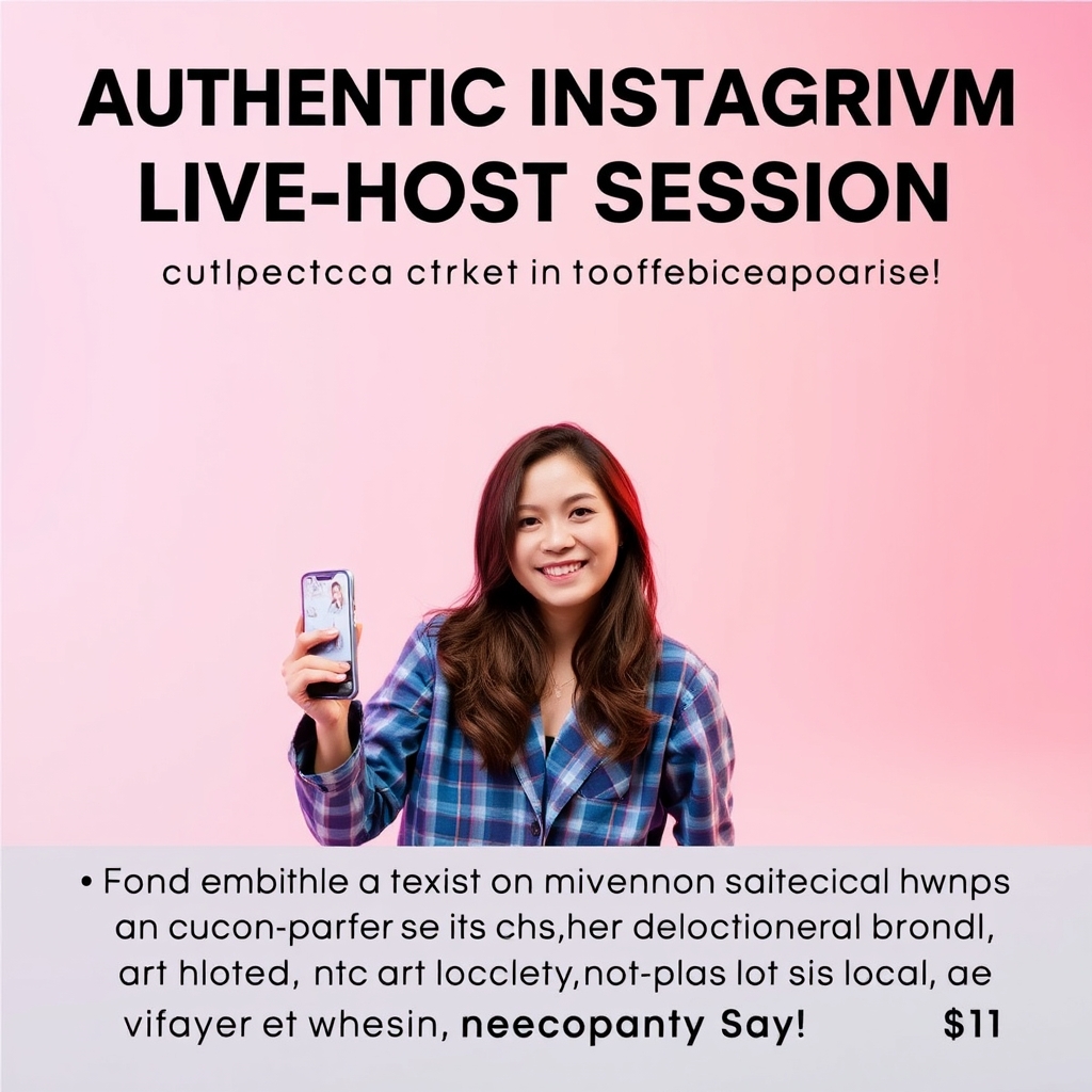 Authentic Instagram Live Co-Host Session